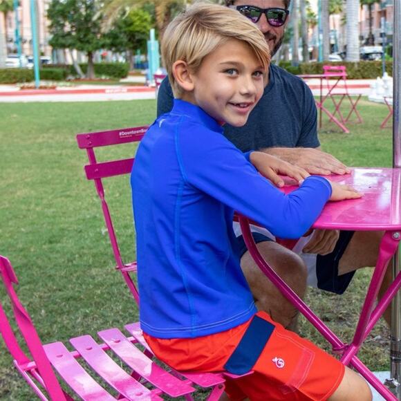 Boys Wave Shorts No Mesh Net Swim Trunks SIZE M - Picture 2 of 10